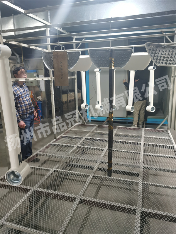 電加熱烘干實(shí)景