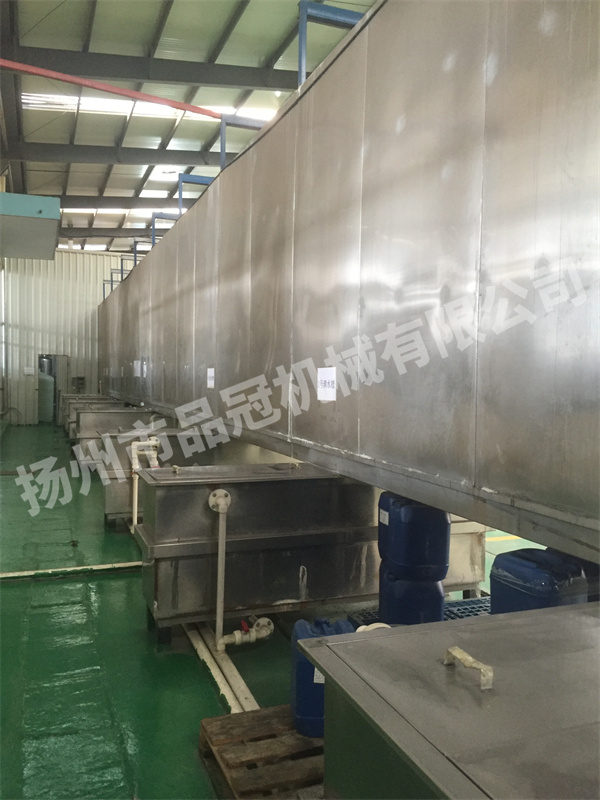 陰極電泳流水線