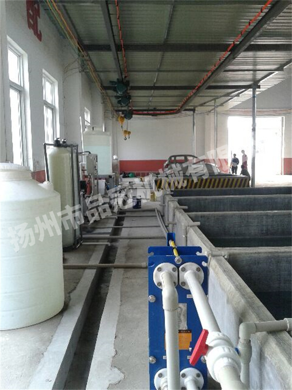 陰極電泳流水線